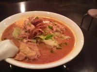 「クティオトムヤム(トムヤムクンラーメン)」@タイ屋台料理 ムエタイハウスの写真