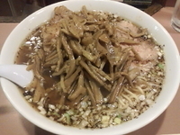 「支那竹チャーシューメン大盛」@名物屋の写真