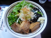 「トロ肉のせ和え麺」@麺屋 はなび 高畑本店の写真