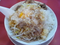 「まぜそばミドル（全マシ）」@継承 あっ晴れ 大府店の写真