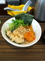 「冷やしまぜそば」@縄麺 男山の写真