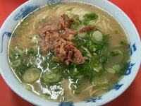 「ラーメン（400円）」@元祖 長浜屋の写真