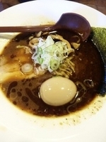 「黒味噌めん（味玉トッピング）」@凌駕Ninjaの写真
