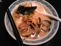 「一神堂ラーメン」@一神堂 河原町店の写真