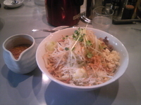 「あぶらそば」@つけめん102 川口店の写真