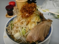 「にぼふじ麺 700円」@鶏とふじの写真