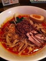 「男の坦々麺」@新!東京らーめんチャンピオンの写真