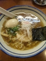 「アゴのだしそば（味玉トッピング）」@鳥そば 真屋の写真