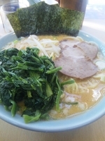 「味噌中盛り（カタメ、コイメ、レンソウマシ）【880円】」@壱六家 大森店の写真