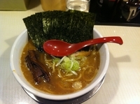 「のりラーメン」@自家製太打麺 勢拉 稲毛店の写真