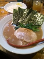 「ラーメン カタメ油抜き 630円」@らーめん 大桜 向ヶ丘遊園店の写真