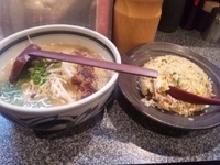 「Aセット（950円）」@らーめん日本の写真