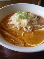 「海老茶色のみそらーめん【780円】」@らーめん一会の写真