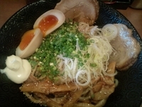 「まぜそば」@麺場 いさのの写真