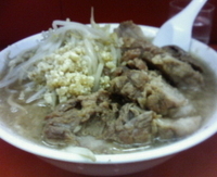 「ぶたいりらーめん」@ラーメン二郎 松戸駅前店の写真