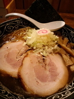 「豚骨魚介そば」@基玄の写真