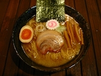 「深炒り煮干しそば」@東京とんこつ醤油らーめん 神龍の写真