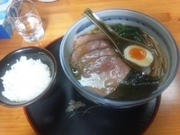 「叉焼麺、半ライス」@奥州白河ラーメン ○政の写真