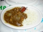 「カレーライス / 400円」@Stadium Shop H・R・K 平塚競技場 メインスタンドの写真