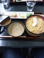 「柚子胡椒つけめん」@楽亭の写真