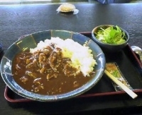 「カレーライス」@豊野温泉 りんごの湯の写真