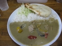 「ランチセット:タイ風グリーンカレー」@キングスカレー 大府駅前店の写真