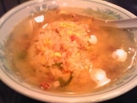 「上湯炊飯（スープ入り炒飯）」@慶楽の写真