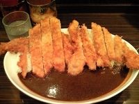 「ビックリロースカツカレー（大） 890円」@カレー屋ジョニー 代々木店の写真