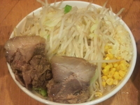 「プチ二郎+ヤサイ」@ラーメン二郎 八王子野猿街道店2の写真