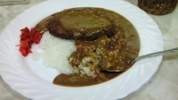 「ハンバーグカレー 5辛」@カレーハウスT&A 松屋町店の写真