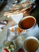 「ランチBセット（チキンカレー）」@ナマステカフェの写真