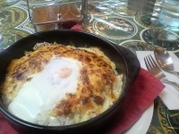 「ミート焼きチーズカレー」@印度屋の写真