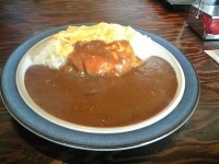 「卵カレー」@マリーナの写真