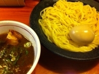 「醤油つけ麺」@麺一献の写真