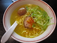 「鶏パイタン+味玉（750+100=850円）」@たけちゃんにぼしらーめん 府中店の写真