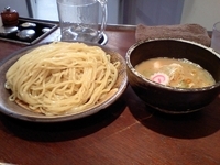 「鶏白湯つけ麺大盛」@つけ麺 大臣 宇田川町店の写真