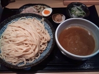 「つけ麺（中盛）」@つけ麺 道の写真