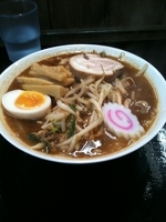 「ハーフ太一味噌ラーメン」@北の太一の写真