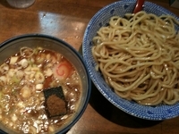 「辛つけ麺 大盛」@つけめん 蕾の写真