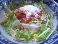 「冷やし中華」@中華そば 旋の写真