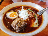 「旨辛紅辛麺」@湯麺 破天荒の写真