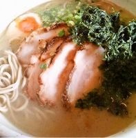 「岩のり塩ラーメン+チャーシュー増し1枚（750円+70円）」@支那そば 竹風の写真