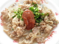 「牛焼き肉豚骨麺道+牛肉増し100円（女子麺道部※寸八、義継、萬年」@信越麺戦記 Part3 中京の章の写真