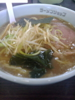 「ネギチャーシューメン」@ラーメンショップ 小名浜店の写真