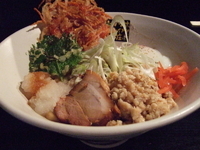 「汁なしまぜそば+大盛」@トリシオブットイメン 井の庄の写真