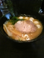 「醤油ラーメン+うずら卵+和粉」@ラーメン 西輝家の写真