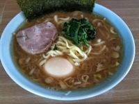 「ラーメン並+味玉（￥650+￥100）」@奥津家の写真