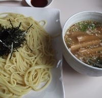 「塩つけ麺750円+メンマ100円」@元祖つけ麺 栃木大勝軒の写真