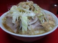 「小豚（ヤサイアブラ）￥750」@ラーメン二郎 西台駅前店の写真