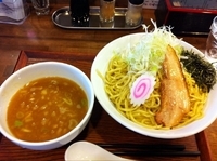 「つけ麺 大盛り」@真骨鳥らぁめん あざすの写真